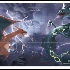 ポケモンセンターオリジナル ポケモンカードゲーム ラバープレイマット リザードン VS レックウザ