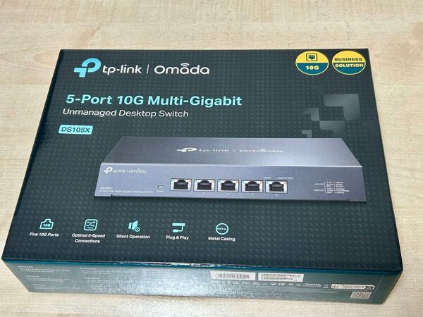 ★未使用・新品★ tp-link 5ポート 10G マルチギガビット スイッチングハブ DS105X