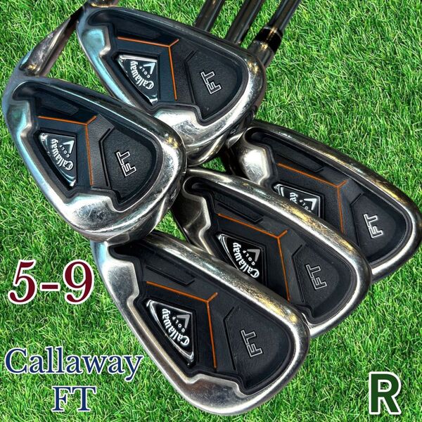 Callaway FT キャロウェイ メンズ ゴルフアイアン 5本セット 右