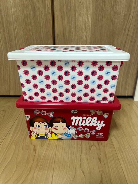 ミルキー コンテナボックス 小物入れ 収納ケース
