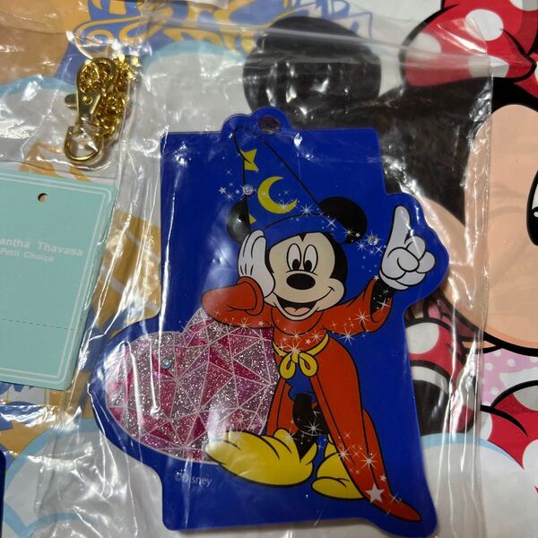サマンサタバサ D23EXPO ミッキー パスケース ICカードケース ファンタジア 魔法使いの弟子