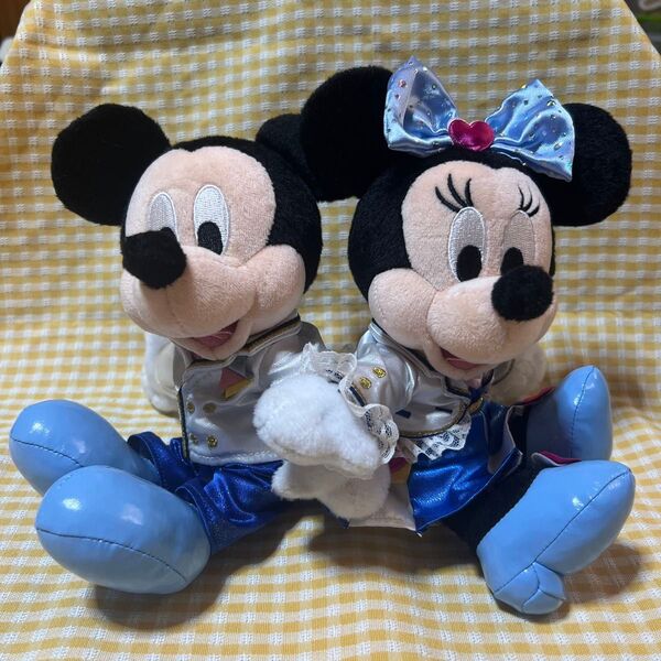 ディズニーシー ディレクター ロマンス ミッキー ミニー ペアぬいぐるみ ペアぬい ディレロマ プラザ ぬいぐるみ ディズニー