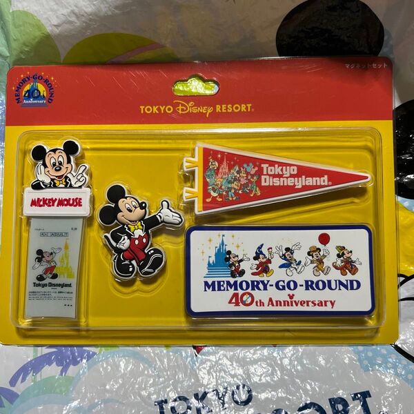 東京ディズニーリゾート 40th Anniversary マグネットセット 40周年 ミッキー