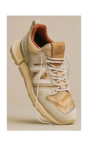 オーラリー auralee New Balance R_C2 ベージュ オレンジ 27.5cm