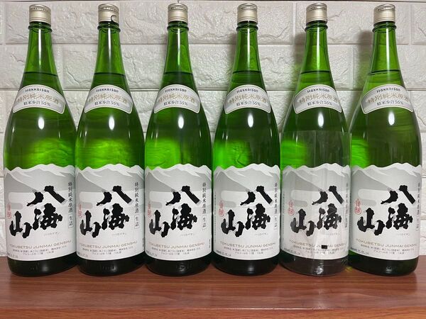 No.109 日本酒 八海山 6本セット