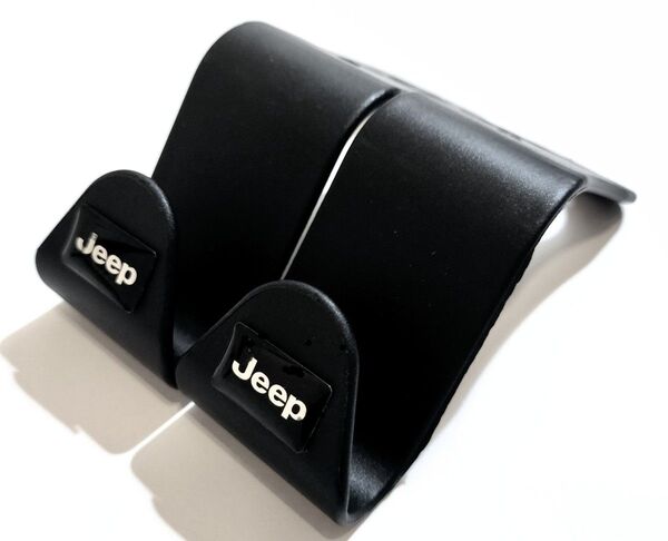 2個セット ジープ シート フック ヘッドレスト リヤシート ホルダー 収納 エンブレム ロゴ JEEP