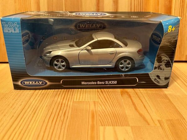 未使用WELLYメルセデスベンツSLK350 1:24scale