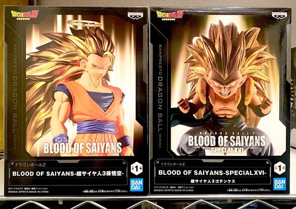 ドラゴンボール フィギュア 超サイヤ人3孫悟空&ゴテンクス BLOOD OF SAIYANS 2体セット