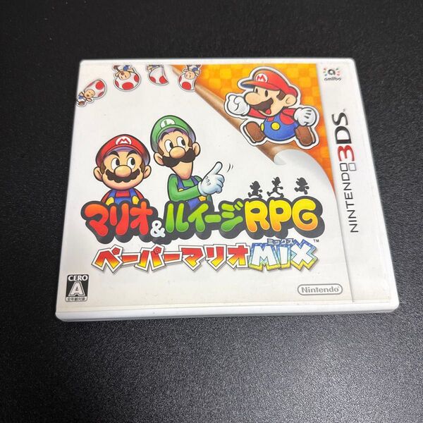 マリオ&ルイージRPG ペーパーマリオMIX 3DS ニンテンドー3DS マリオ ゲームソフト
