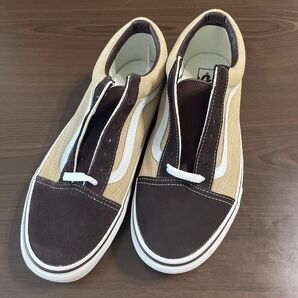 未使用品 VANS OLD SKOOL ブラウン/ベージュ 28cm