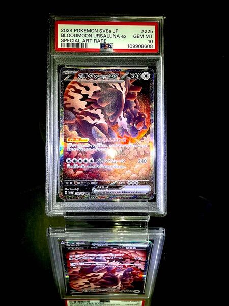 PSA10 ガチグマアカツキ ex SAR テラスタルフェス ポケモンカード