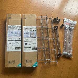 ニトリ 分割棚板 ニトリ スチールシェルフ NSSシリーズ 直径25㎜用