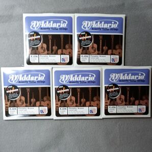 D'Addario EJ26 アコースティックギター弦 5セット まとめ売り