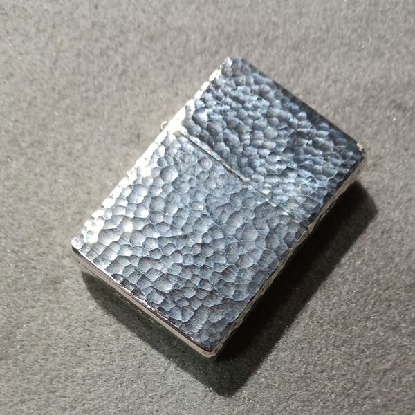 ZIPPO スターリングシルバー オイルライター 槌目