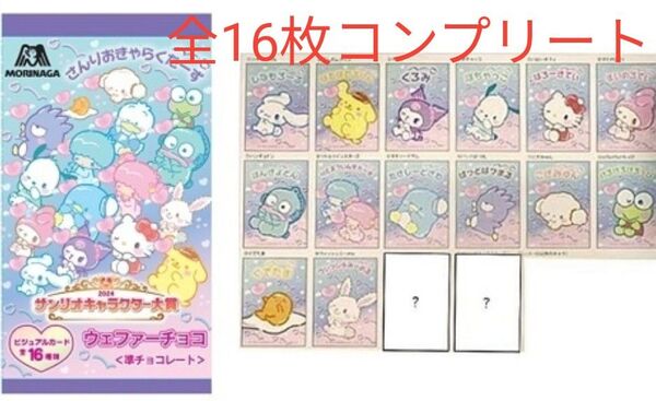 サンリオ ウェファーチョコ カード 全16枚 フルコンプ コンプリート