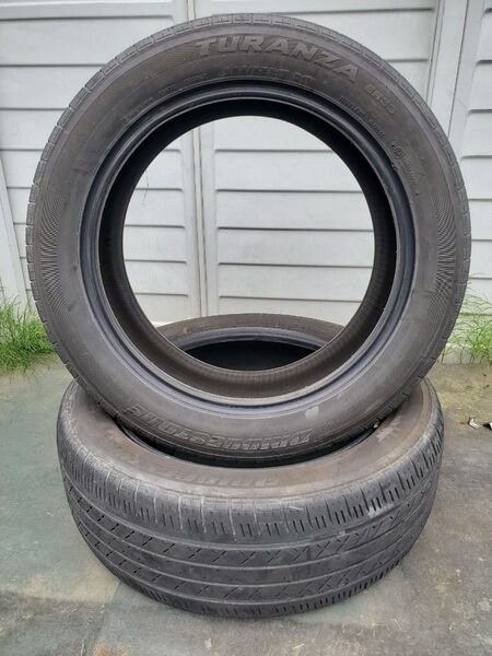 【中古2本】205/55R17 BRIDGESTONE TURANZA ブリヂストン トランザ