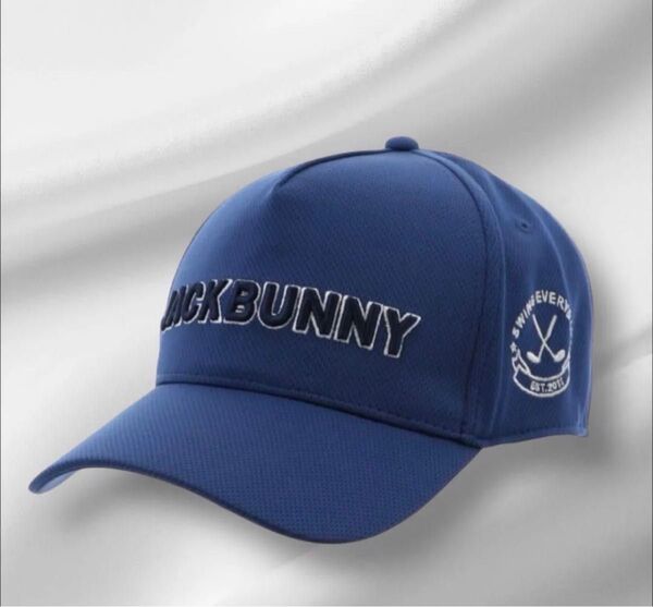 新品 !ジャックバニー Jack Bunny!! M型ゴルフキャップ ネイビー レディースキャップ レンズキャップ ユニセックス