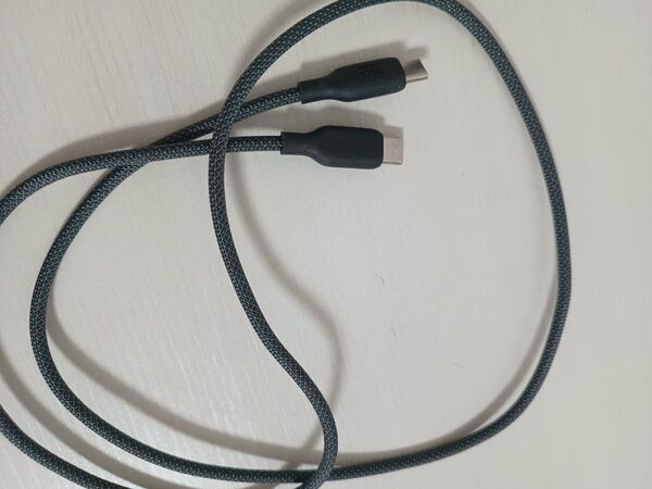 Anker USB-C & USB-C ケーブル (240W, エコフレンドリーナイロン) 0.9m
