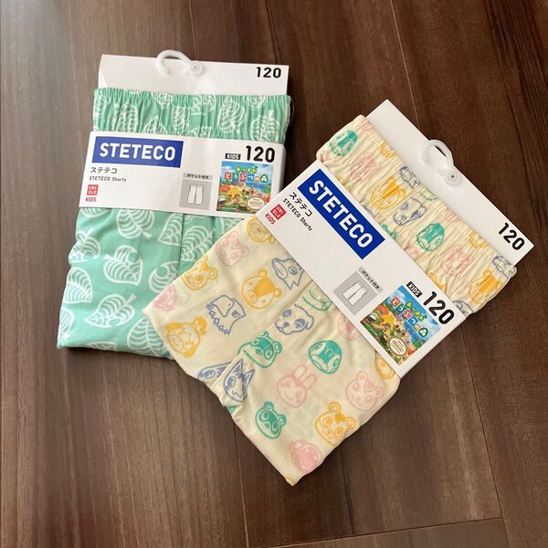 UNIQLO ステテコ あつまれどうぶつの森 新品 あつ森 たぬきち 葉っぱ