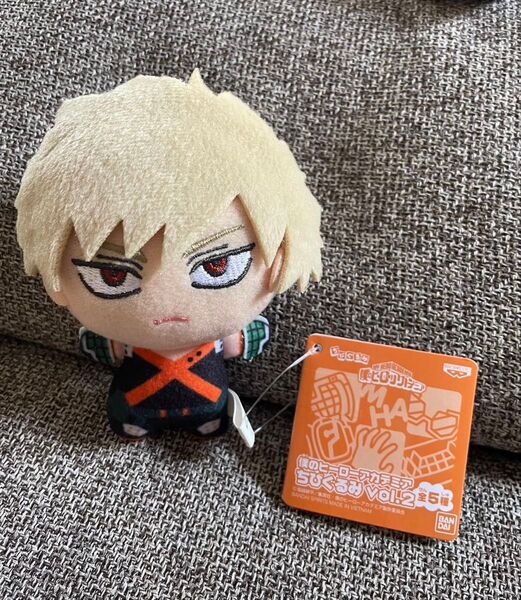 僕のヒーローアカデミア ぬいぐるみ マスコット ちびぐるみvol.2 爆豪勝己