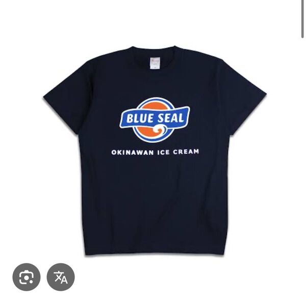 Tシャツブルーシール