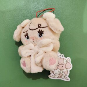 ミッコ mikko characters 抱きしめおリボンマスコット ナッツ