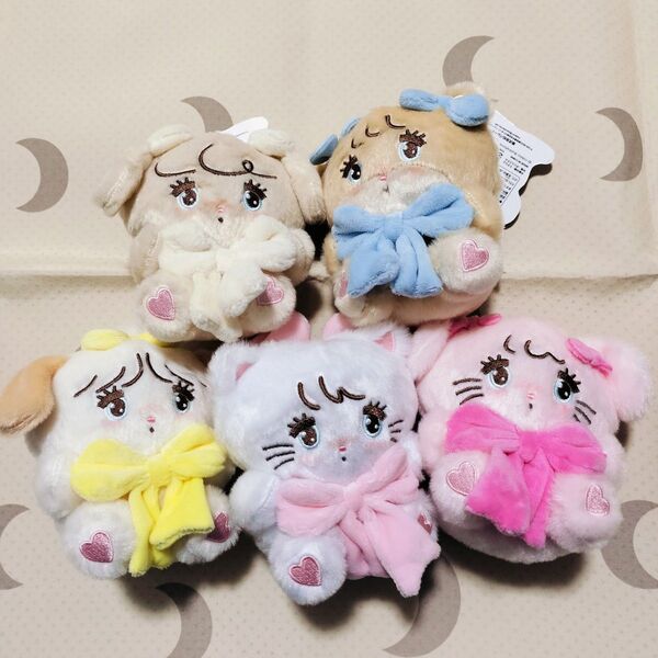 ミッコ mikko characters 抱きしめ おリボン マスコット 全種 コンプ セット