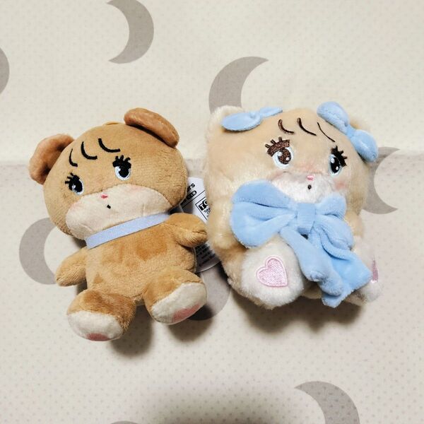 ミッコ mikko characters 抱きしめおリボンマスコット ラテ 2種