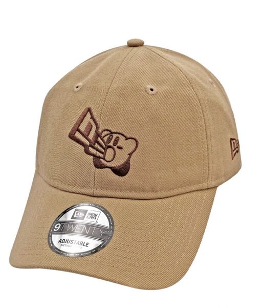 KIRBY NEW ERA ニューエラ カービィ コラボキャップ 9TWENTY LOGO/KHAKI カーキ