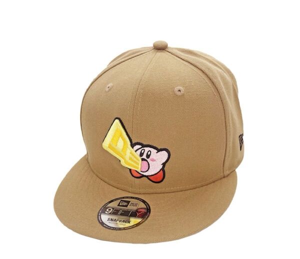 KIRBY NEW ERA ニューエラ カービィ コラボキャップ 9FIFTY LOGO/KHAKI カーキ