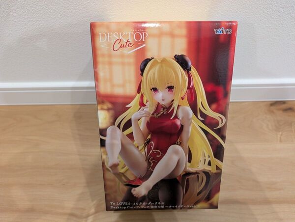 未開封 ToLOVEるダークネス Desktop Cute 金色の闇 チャイナドレスver. フィギュア