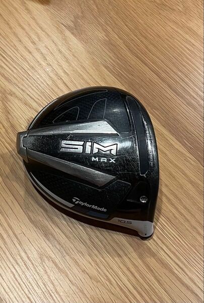 SIM MAX 10.5° テーラーメイド ヘッドのみ taylor Made シムマックス ドライバーヘッド単品 1w
