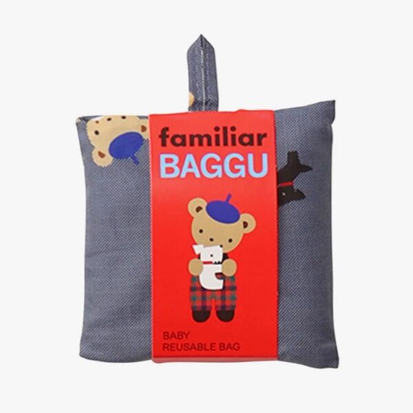 ファミリア〈BAGGU × familiar〉エコバッグS