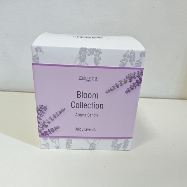mercyu Bloom Collection アロマキャンドル ジューシーラベンダー