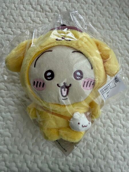 ちいかわ サンリオコラボ うさぎ ポムポムプリン ぬいぐるみ