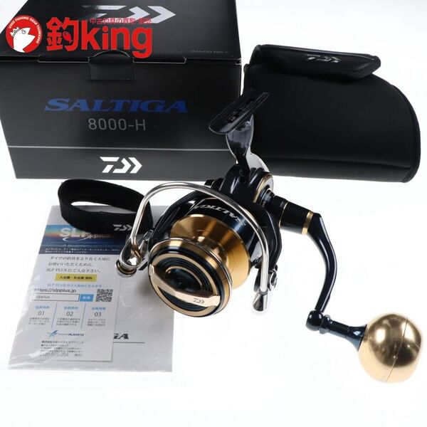 ダイワ 20 ソルティガ 8000-H SLPアルミパワーラウンドノブ付 /T227M