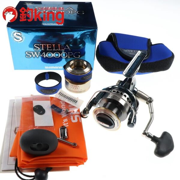 シマノ 01 ステラSW 4000PG 純正替スプール付 /T302M