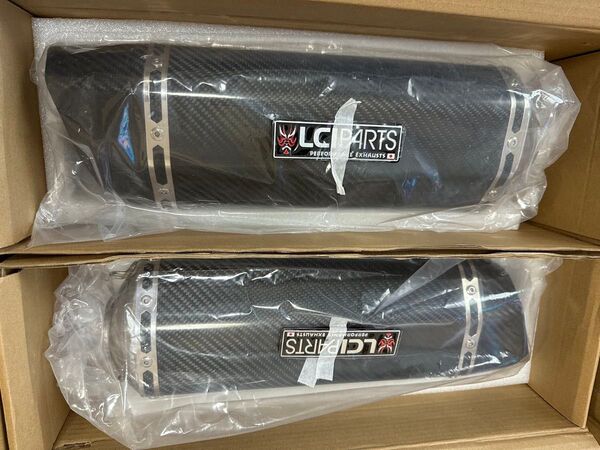 Hayabusa 隼 2021-2025 (8BL-EJ11A) LCIPARTS ツインエンド カーボン スリップオンマフラー