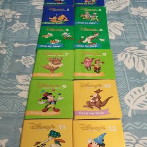 DWEディズニー英語システムstep by step ステップバイステップDVD12巻