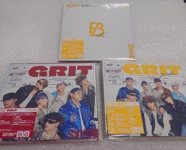 BE:FIRST GRIT 3形態 Blu-ray