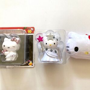 サンリオ HELLO KITTY 50th~ハッピーアニバーサリー★~ A賞 フィギュア・B賞 フェイスチャーム