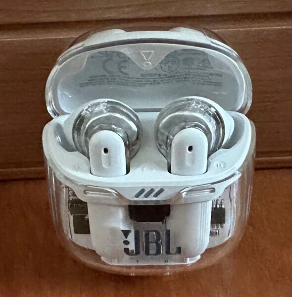JBL ワイヤレスイヤホン TUNE FLEX GHOST ホワイト