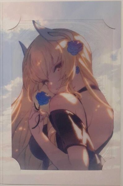 インダラ 2025 バレンタイン お返し グラブル 色紙 ポストカード グランブルーファンタジー 手紙 ポラロイド