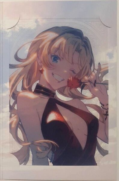 ゼタ 2025 バレンタイン お返し グラブル 色紙 ポストカード グランブルーファンタジー 手紙 ポラロイド