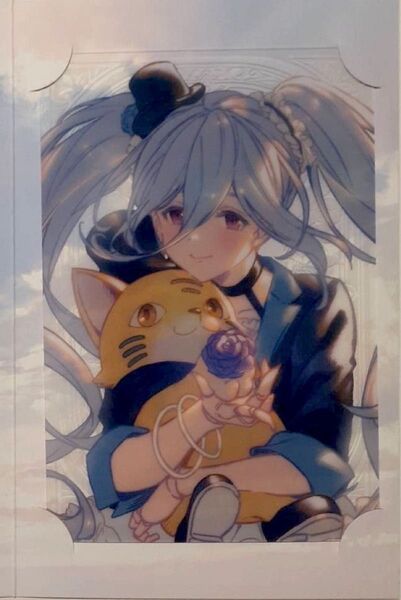 オーキス 2025 バレンタイン お返し グラブル 色紙 ポストカード グランブルーファンタジー 手紙 ポラロイド