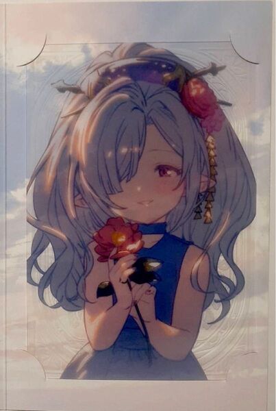 ニオ 2025 バレンタイン お返し グラブル 色紙 ポストカード グランブルーファンタジー 手紙 ポラロイド