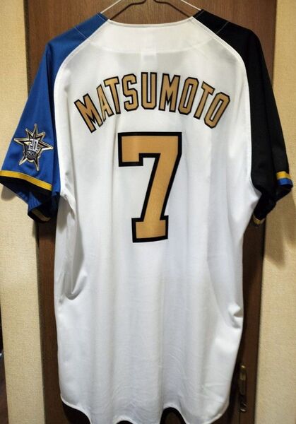 北海道日本ハムファイターズ 松本剛 メモリアルユニフォーム