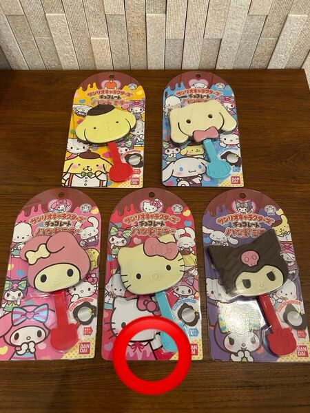 サンリオキャラクターズ ハンドミラー チョコレート ハローキティ
