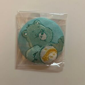 ケアベア ランダム 刺繍 缶バッジ 缶バッチ wish bare