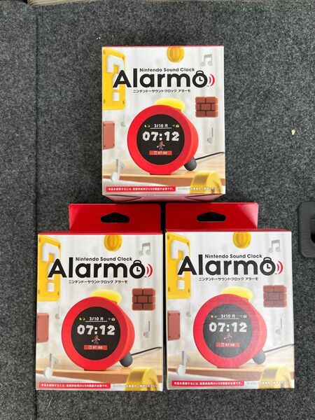 Nintendo ニンテンドーサウンドクロック Alarmo アラーモ 3個セット